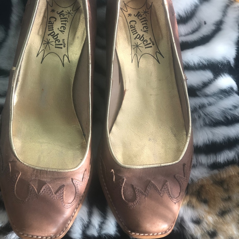 Womens Jeffery Campbell  Kitten Heels Size 6